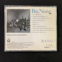 CD Big Noise 'Bang!' (1989) English synth pop 80s Atco BMG Dave Koz catchy fun