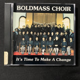CD The Boldmass Choir 'It's Time To Make a Change' (1996) gospel Lester Smalls