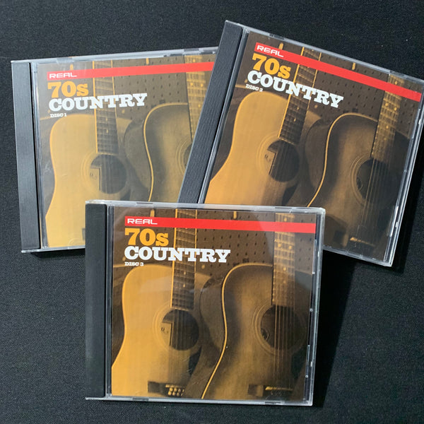 CD Real 70s Country 3 DISCS 30 songs Charley Pride/Dottie West/Waylon Jennings