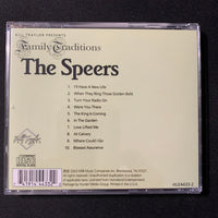 CD The Speers 'Family Traditions' (2003) KRB Bill Traylor Presents gospel singing
