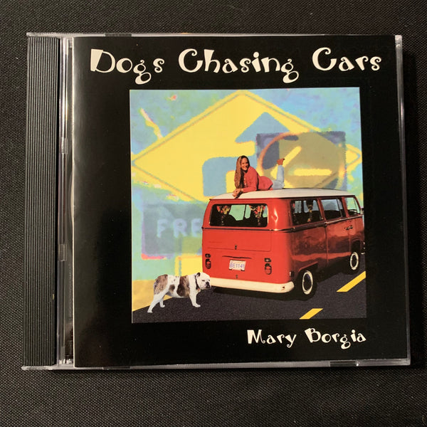 CD Mary Borgia 'Dogs Chasing Cars' (1997) California folk music