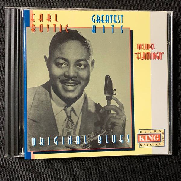 CD Earl Bostic 'Original Blues Greatest Hits' (1994) King KSCD1406 postwar R&B saxophone