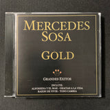 CD Mercedes Sosa 'Gold' (2002) Argentina folk singer best of collection