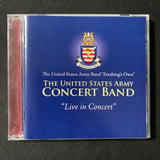 CD United States Army Concert Band 'Live in Concert' Col. Gary F. Lamb military