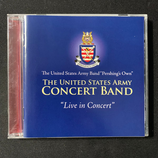 CD United States Army Concert Band 'Live in Concert' Col. Gary F. Lamb military