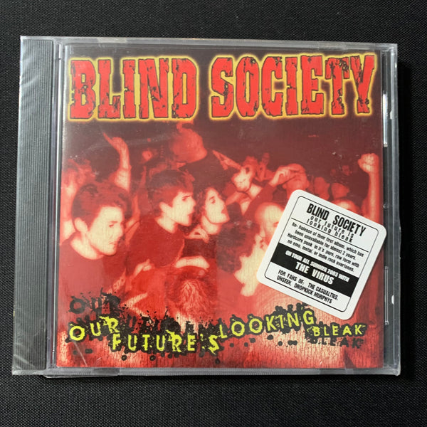 CD Blind Society 'Our Future's Looking Bleak' (2003) New Jersey hardcore punk new