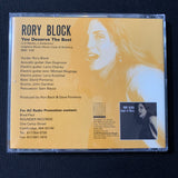 CD Rory Block 'You Deserve the Best' (1994) promo radio DJ single country blues Rounder