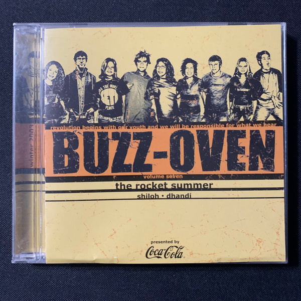 CD Buzz-Oven Winter 2003 The Rocket Summer/Shiloh/Dhandi Coca-Cola promo rock