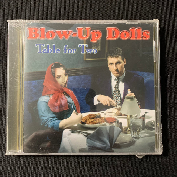 CD Blow-Up Dolls 'Table For Two' new sealed edgy piano post punk rock Cleveland