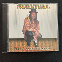 CD Survival 'Big Decision' Bernard Baptiste Cherry Ince reggae soca Jah Love