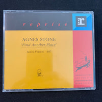 CD Agnes Stone 'Find Another Place' (1994) 1trk promo radio DJ single Qwest