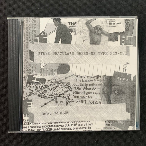 CD Steve Dracula's Dress Up Type Pig Out 'Debt Sounds' tape loops noise BG Ohio