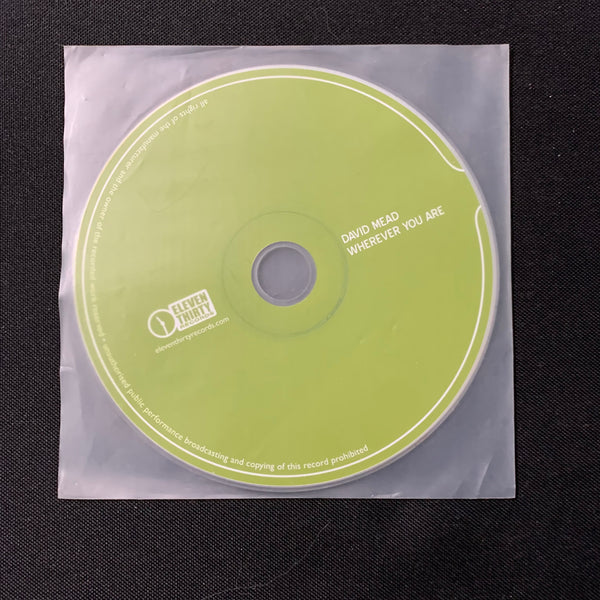 CD David Mead 'Wherever You Are' (2005) pop promo no case or inserts