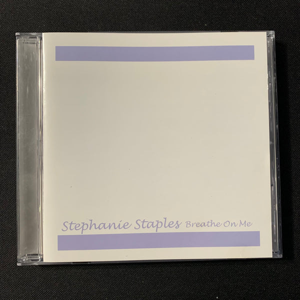 CD Stephanie Staples 'Breathe On Me' (2003) Nashville Christian singer songwriter
