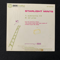 CD Starlight Mints 'Submarine #3' (2000) promo single sampler power pop SeeThru