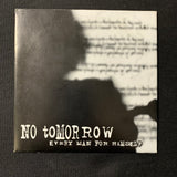 CD No Tomorrow 'Every Man For Himself' (2002) Kansas punk trio demo sleeve