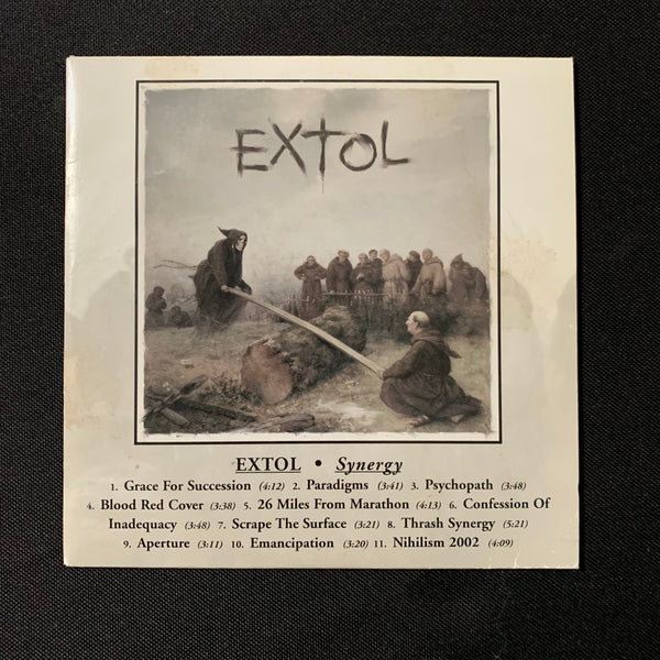 CD Extol 'Synergy' (2003) US promo Century Media Christian prog death metal