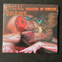 CD Social Disease 'Decades of Disease' new sealed metal crossover thrash punk
