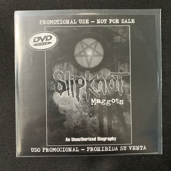 DVD Slipknot 'Maggots: An Unauthorised Biography' (2006) advance promo sleeve
