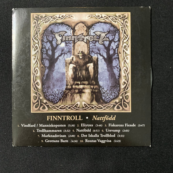 CD Finntroll 'Nattfodd' (2004) promo sleeve folk metal black death Viking pagan