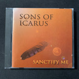 CD Sons of Icarus 'Sanctify Me' (1996) Christian music quintet