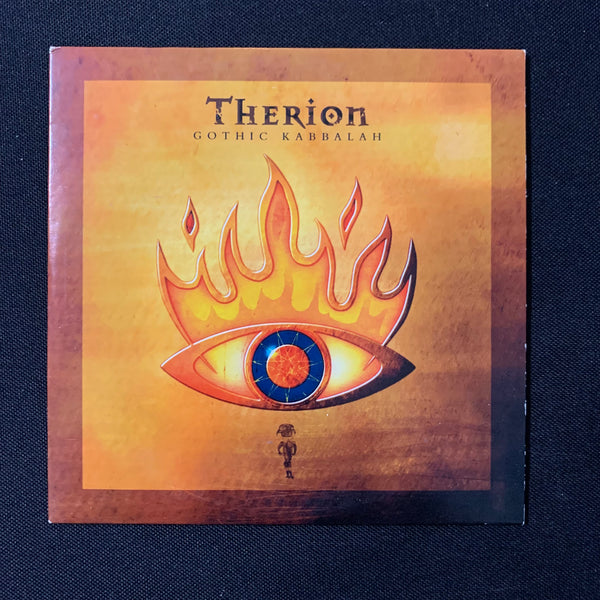CD Therion 'Gothic Kabbalah' (2007) advance promo sleeve symphonic metal Nuclear Blast
