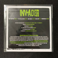 CD Invader self-titled (2012) promo debut Pittsburgh PA US indie thrash metal