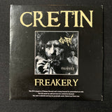 CD Cretin 'Freakery' (2006) promo sleeve old school crust death metal Relapse