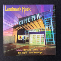 CD Landmark Music sampler Ben Harper/Morrissey/Gomez/Rufus Wainwright promo