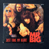 CD Mr. Big 'Just Take My Heart' single (1992) w/'To Be With You' live Atlantic