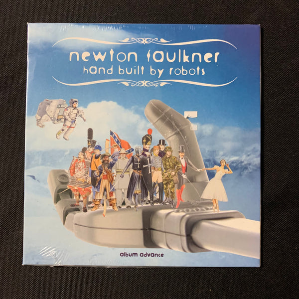 CD Newton Faulkner 'Hand Built By Robots' (2007) advance promo Dream Catch Me