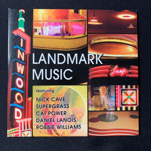 CD Landmark Music sampler Nick Cave, Supergrass, Cat Power, Daniel Lanois, Muggs