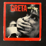 CD Greta 'About You' (1995) 1 track promo radio DJ single 90s alt rock