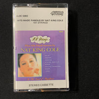 CASSETTE 101 Strings 'Hits Made Famous By Nat King Cole' tape easy listening