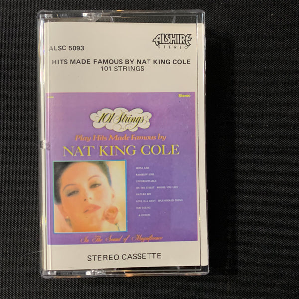 CASSETTE 101 Strings 'Hits Made Famous By Nat King Cole' tape easy listening