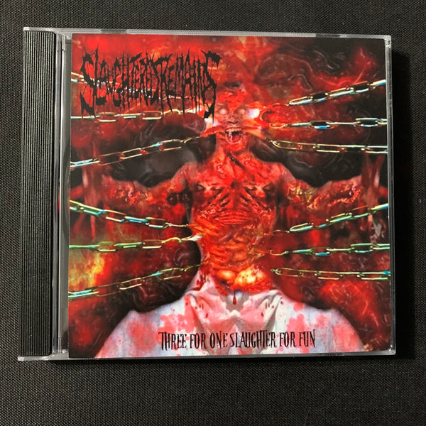 CD Slaughtered Remains 'Three For One Slaughter For Fun' (2010) death gore metal