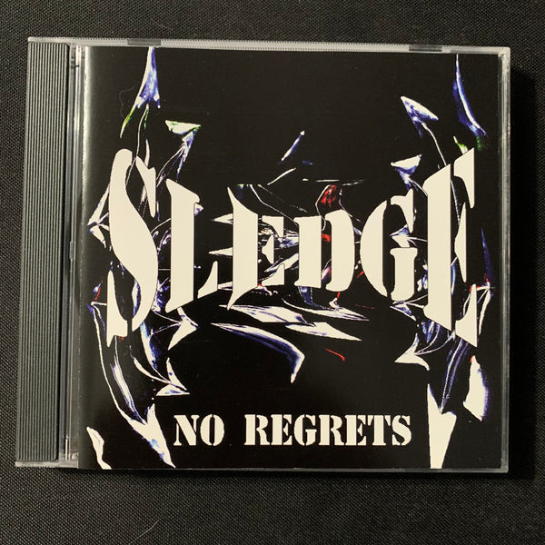 CD Sledge 'No Regrets' (2003) Bowling Green Ohio melodic groove heavy metal