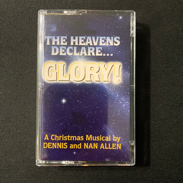 CASSETTE Dennis and Nan Allen 'The Heavens Declare Glory' (1994) Christmas musical tape