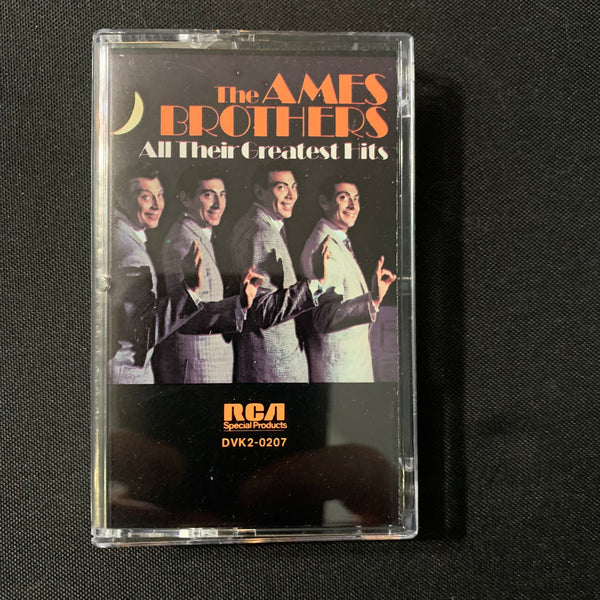CASSETTE The Ames Brothers 'All Their Greatest Hits' (1976) tape Rag Mop