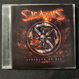 CD Sicarus 'Strength of All' (2009) 3-song demo San Diego modern metal band