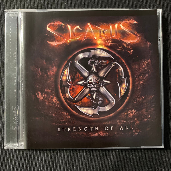 CD Sicarus 'Strength of All' (2009) 3-song demo San Diego modern metal band