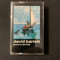 CASSETTE David Barrett 'Anna's Arrival' (1991) instrumental new age relaxation OOP