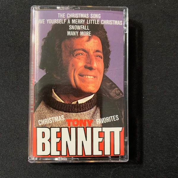 CASSETTE Tony Bennett 'Christmas Favorites' (1988) holiday favorites tape