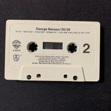 CASSETTE George Benson '20/20' (1985) Nothing's Gonna Change My Love For You