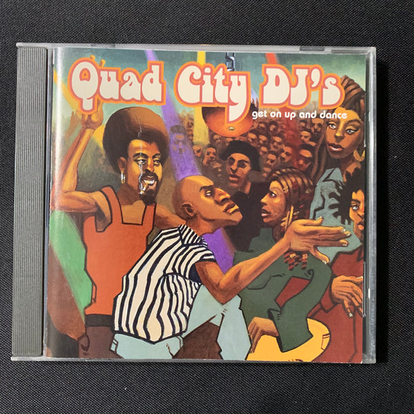 CD Quad City DJs 'Get On Up and Dance' (1996) C'Mon and Ride It (The Train)