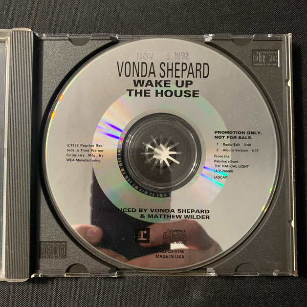 CD Vonda Shepard 'Wake Up the House' (1990) rare 2tk radio promo DJ single