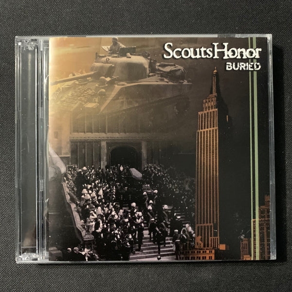 CD Scouts Honor 'Buried' CD+DVD Chicago indie sludge punk metal