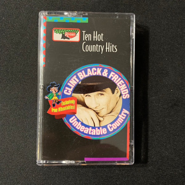 CASSETTE Wheatables Unbeatable Country (1994) Clint Black, Aaron Tippin, Lari White, Vince Gill