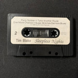 CASSETTE Tim Blake 'Sleepless Nights' (1988) Cleveland Ohio Alex Bevan demo