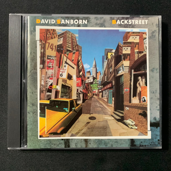CD David Sanborn 'Backstreet' (1983) Warner Bros jazz saxophone contemporary